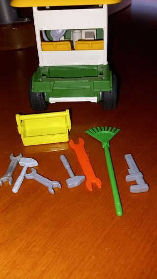 Carrito camping de Playmobil