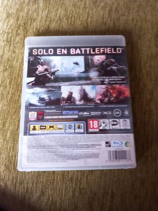 Juego Battlefield de PlayStation 3