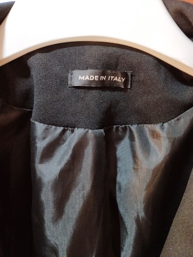 Americana negra talla S