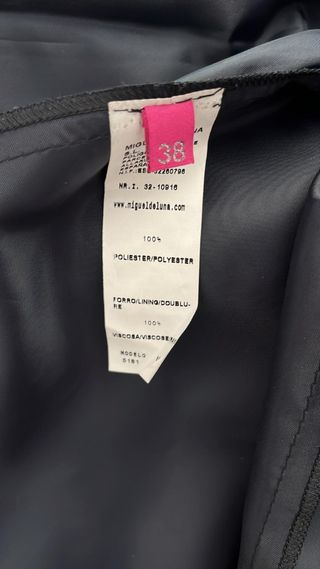 Vestido  de fiesta largo rayas