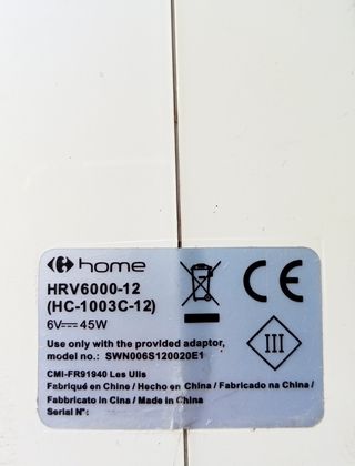 Recambios Aspiradora de Mano Carrefour HRV6000-12