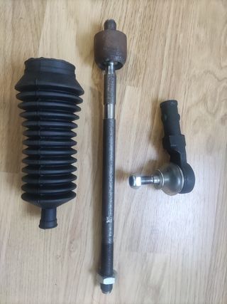 Axial y rotula de dirección Renault.