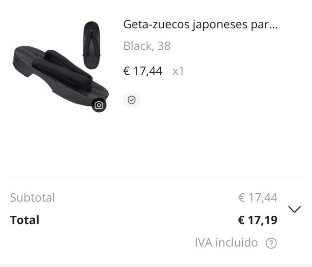 Geta-zuecos japoneses de madera para mujer