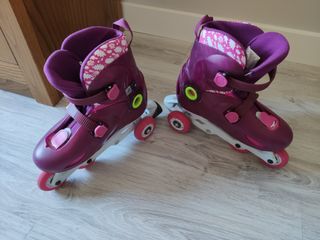 Patines num 34-36 y kit de iniciación como nuevos