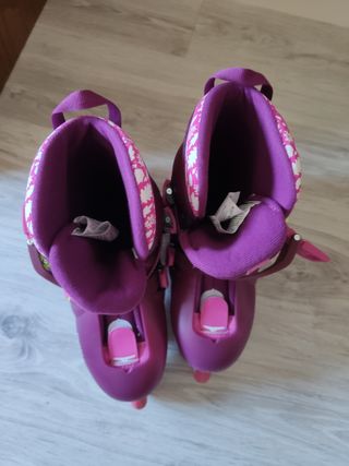 Patines num 34-36 y kit de iniciación como nuevos