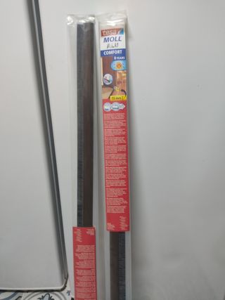 tira puerta entrada con pelo