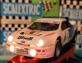 SCALEXTRIC EXIN FORD RS 200 DE EXIN / SCALEXTRIC REF/ 4077. REFERENCIA