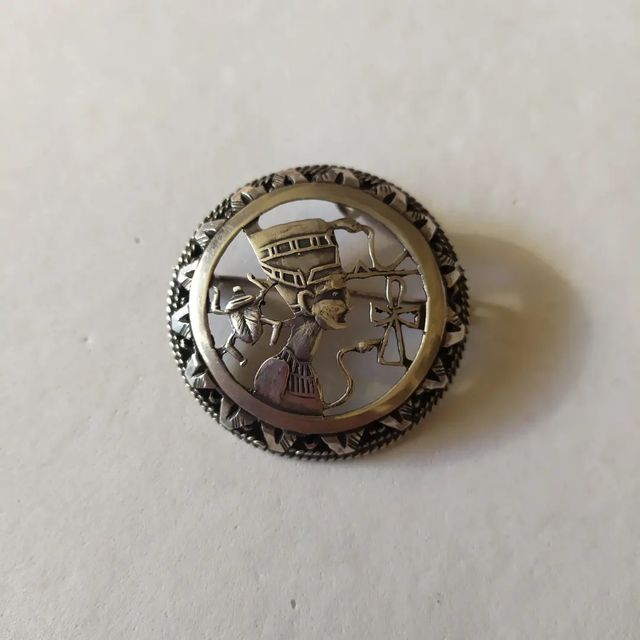 Broche -colgante argentum de Egipto