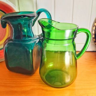 JARRA COLOR VERDE ESTILO DURALEX