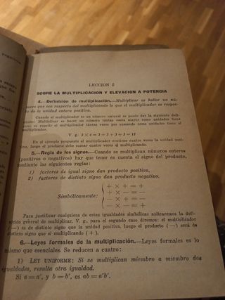 libros escolares años 40