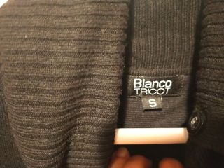 Vestido negro de Blanco