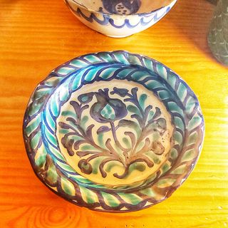 RECIPIENTE CERÁMICA ARTÍSTICA