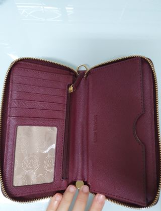 cartera michael kors burdeos