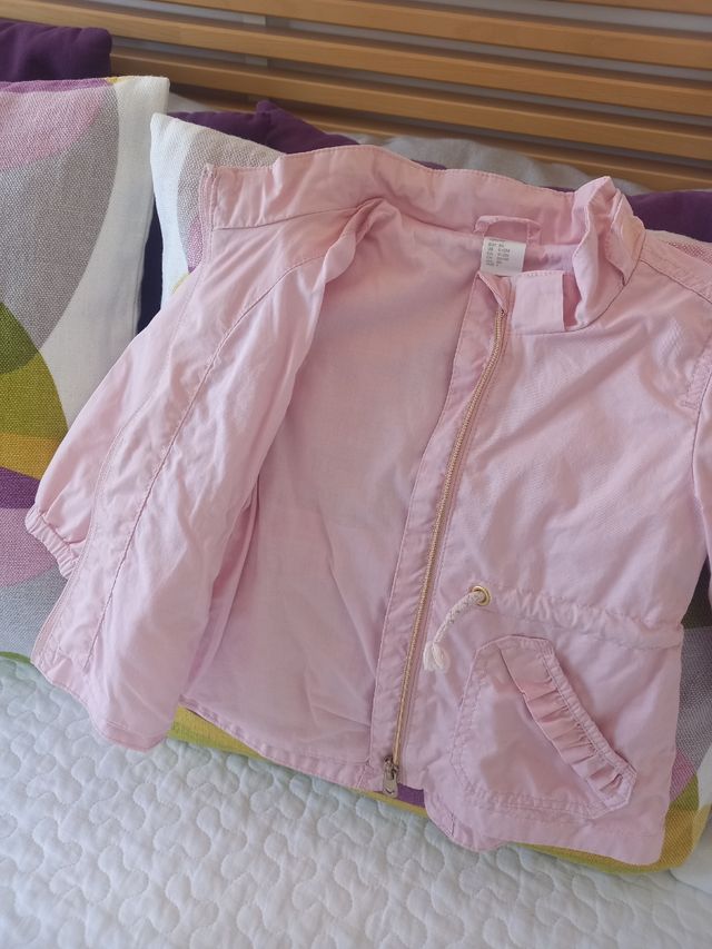 Parka rosa de H&M