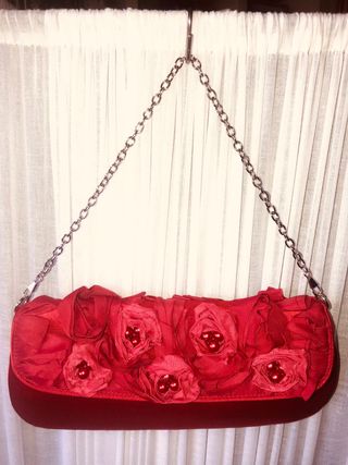 BOLSO DE FIESTA DE RASO