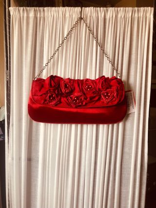 BOLSO DE FIESTA DE RASO