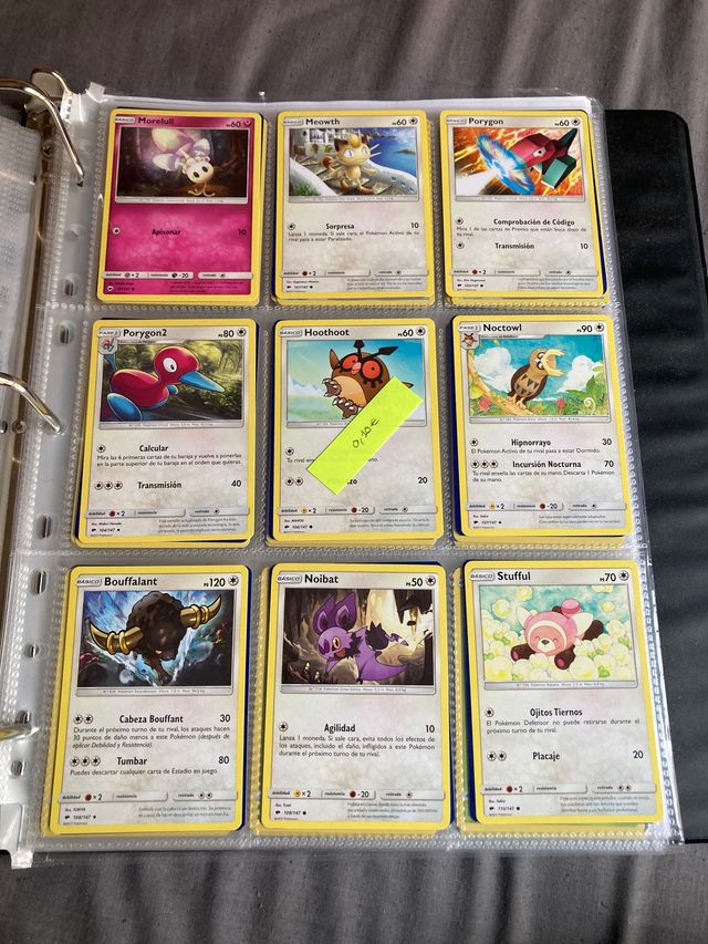 Cartas Pokemon TGC/JCC - Expansiones Sol y Luna