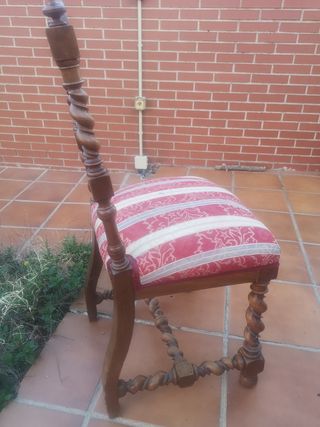 Sillas antiguas, anticuario . ESCUCHO OFERTAS