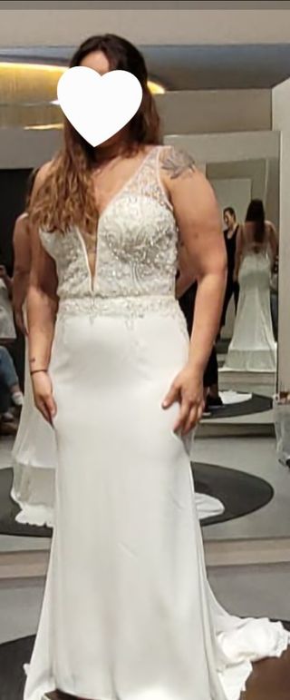 VESTIDO DE NOVIA KYLIE DE WHITE ONE