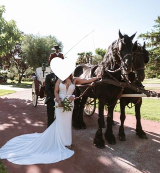 VESTIDO DE NOVIA KYLIE DE WHITE ONE