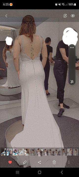 VESTIDO DE NOVIA KYLIE DE WHITE ONE