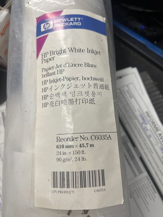Hp bright white inkjet paper