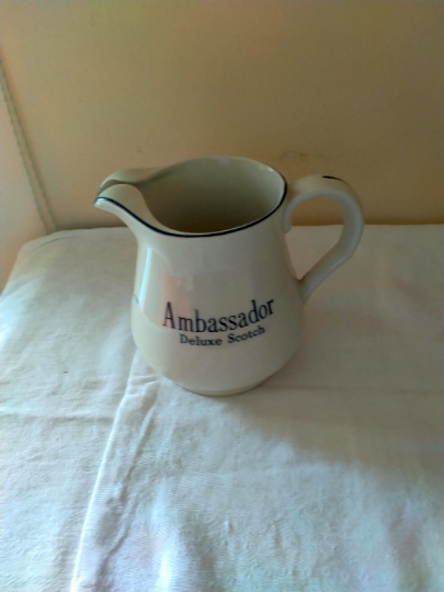  White Horse, Old Parr and Ambassador Pitcher