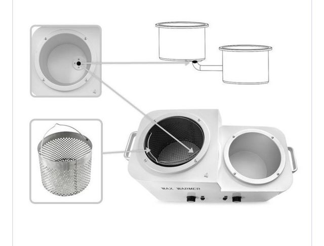 Fundidor de cera para depilación