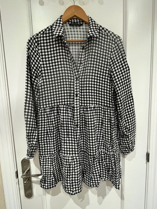 Vestido vichy stradivarius