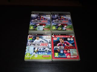 Pro Evolution Soccer - 4 juegos 