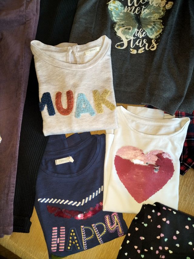 ¡12 PRENDAS! 5-7 AÑOS. LOTE ROPA  NIÑA.