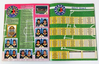 ALBUM FIGURINE COMPLETO PANINI CALCIATORI 1995/96