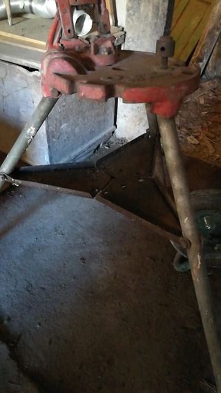 Terraja y banco de fontanero portátil