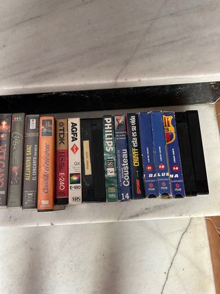Lote Cintas VHS