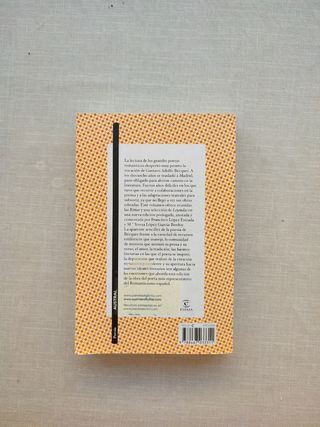 Rimas y leyendas Gustavo Adolfo Bécquer