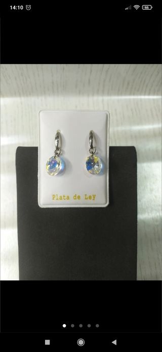 pendientes Plata de Ley