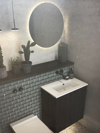 Azulejos tipo metro mini para baño y cocina