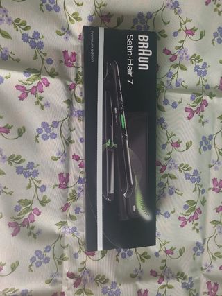 plancha del pelo braun nueva