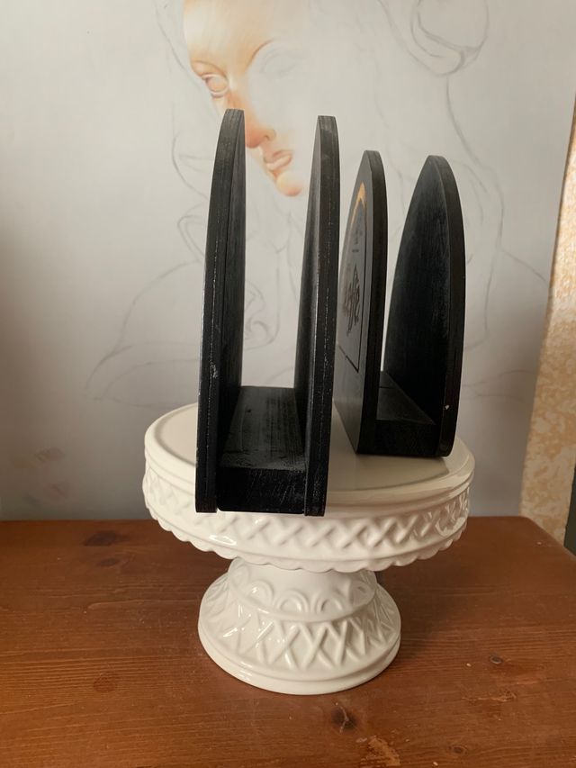 Set due portatovaglioli vintage