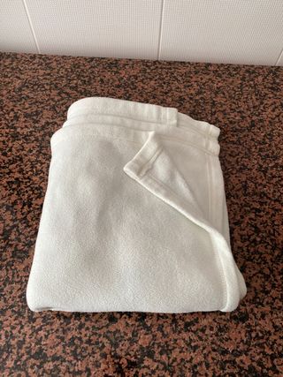 Manta blanca