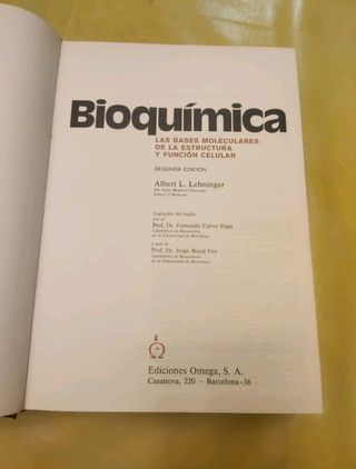 Bioquímica Lehninger