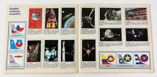 ALBUM FIGURINE PANINI CONQUISTA DELLO SPAZIO 1973