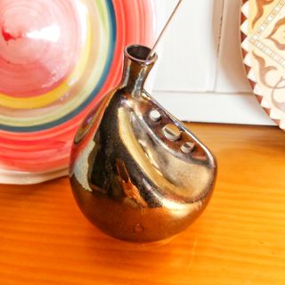 ÚNICO JARRÓN CERÁMICO ARTESANAL