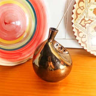 ÚNICO JARRÓN CERÁMICO ARTESANAL