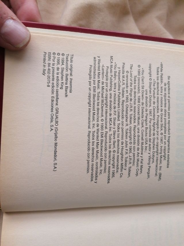 Stephen King Imsomnia