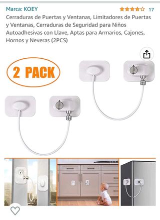 Cerradura ventanas seguridad - Sin estrenar