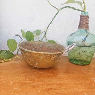 CALDERO COBRE ANTIGUO