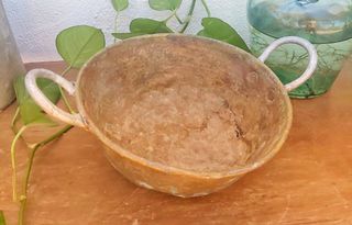 CALDERO COBRE ANTIGUO