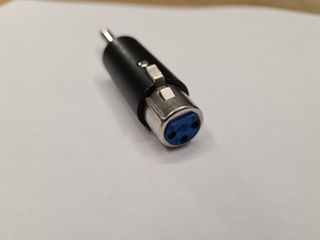 Lote 4 Convertidor XLR hembra a Jack de 6,3 macho