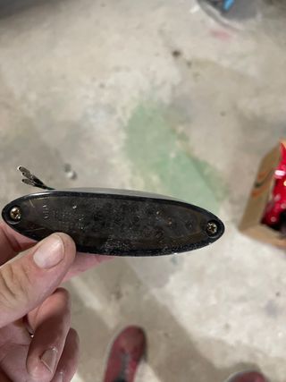 Luz de freno de led negra moto, quad, atv